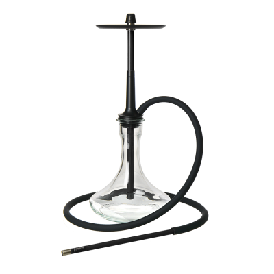 Кальян Tiaga Iris Black (чёрный, полный комплект)