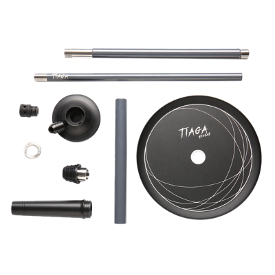 Кальян Tiaga Iris Grey (сірий, повний комплект) Кальян Tiaga Iris Grey (сірий, повний комплект)