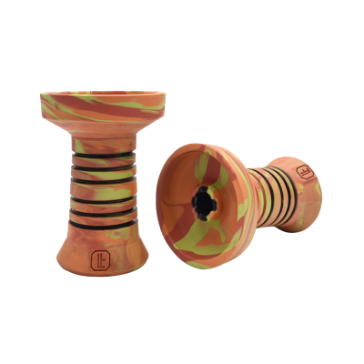 Глиняна чаша Lavart Caldera Sunset (помаранчевий з червоним та жовтим)