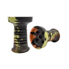 Глиняна чаша Lavart Spectra Bright (помаранчевий із жовтим)