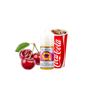 Жидкость Elfliq Cherry cola (Вишнёвая кола, 50 мг, 30 мл)