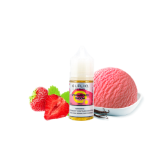 Рідина Elfliq Strawberry snow (Полуничне Морозиво, 50 мг, 30 мл)