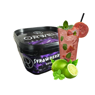 Тютюн Orwell Soft Strawberry Mojito (Полуничний Мохіто, 200 г)