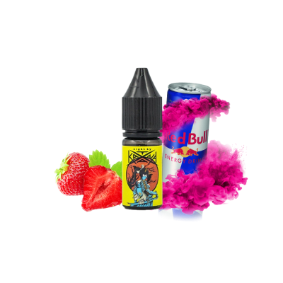 Рідина Eight by Katana Strawberry energy (Полуничний Енергетик, 50 мг, 15 мл)