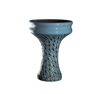 Глиняная чаша Etna Katana Cut Soft blue (Голубой)