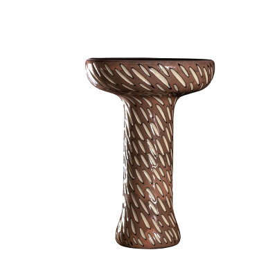 Глиняна чаша Etna Phunnel Cut Coral (Помаранчевий)