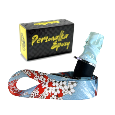 Персональний мундштук Personalka Epoxy Sakura (Бірюзовий)