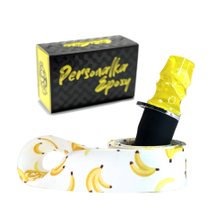 Персональний мундштук Personalka Epoxy Sakura (Жовтий)