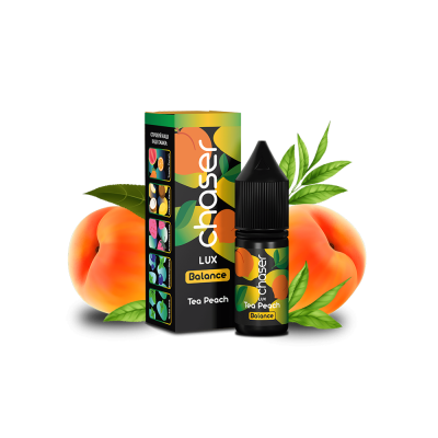 Рідина Chaser Lux Peach Tea Balance (Персиковий чай, 65 мг, 11 мл)