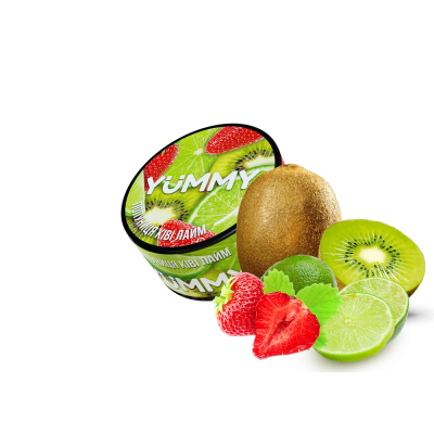 Тютюн Yummy Полуниця Ківі Лайм (100 г)