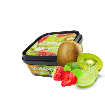 Тютюн Yummy Полуниця Ківі Лайм (250 г)