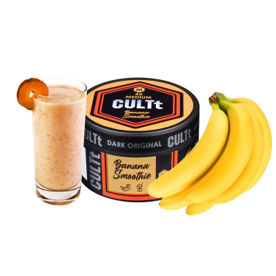 Тютюн CULTt Medium M42 Banana Smoothie (Банановий Смузі, 100 г)