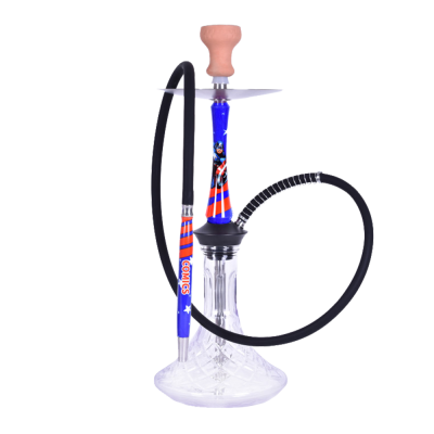 Кальян Yahya Union Captain America (синій, повний комплект)