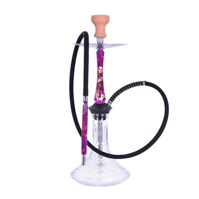 Кальян Yahya Union Harley (розовый, полный комплект)