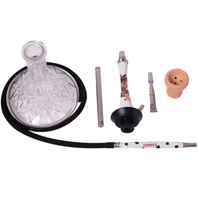 Кальян Yahya Union Looney Tunes (білий, повний комплект) Кальян Yahya Union Looney Tunes (білий, повний комплект)