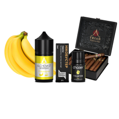 Набір для самозамішування Alchemist Salt CubanaBanana (Кубана Банана, 50 мг, 30 мл)