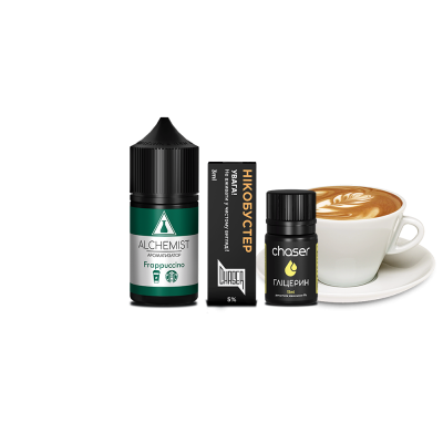 Набір для самозамішування Alchemist Salt Frappuccino (Фрапуччино, 50 мг, 30 мл)