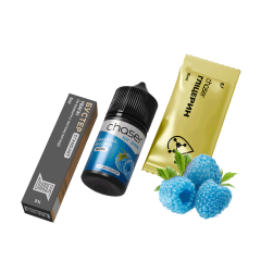 Набір для самозамішування Chaser Blue Raspberry Ultra (Блакитна Малина, 50 мг, 30 мл)