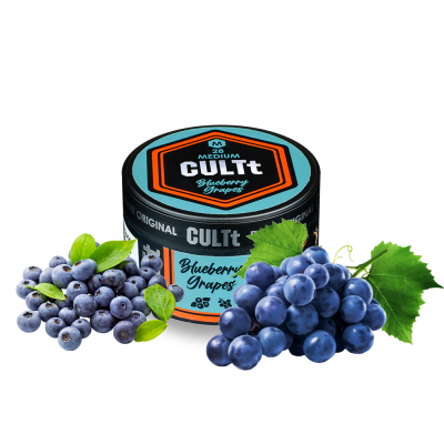 Тютюн CULTt Medium M28 Blueberry Grapes (Чорниця Виноград, 100 г)