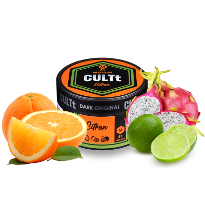 Тютюн CULTt Medium M81 Citron (Живлення Лайм Апельсин, 100 г)
