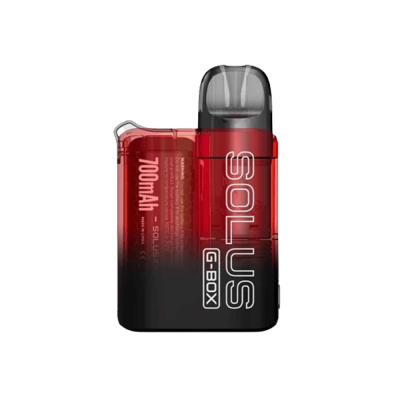 Smok Solus G-Box Kit 700 Transparent Red (Червоний, з картриджем) Багаторазовий POD