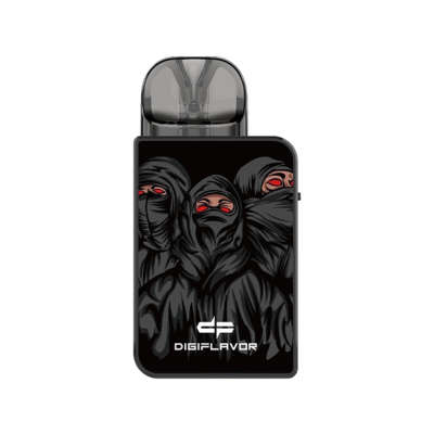 GeekVape Digiflavor Digi-U 1000 Ninja dark (Чёрный, с картриджем) Многоразовый POD 21613 GeekVape Digiflavor Digi-U 1000 Ninja dark (Чёрный, с картриджем) Многоразовый POD