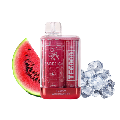 Elf Bar TE6000 Watermelon ice (Кавун Льод) Одноразовий POD