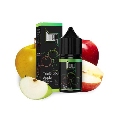 Рідина Chaser Black Triple Sour Apple (Трипл Саур Епл, 50 мг, 30 мл)