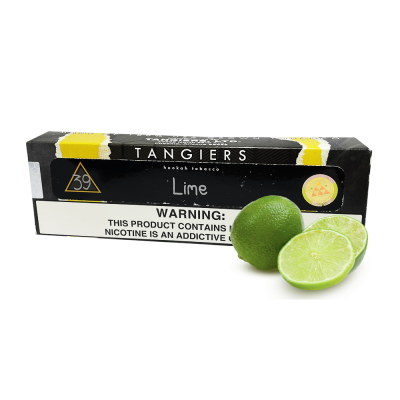 Тютюн Tangiers Noir №39 Lime (Лайм, 250 г) Чорна упаковка