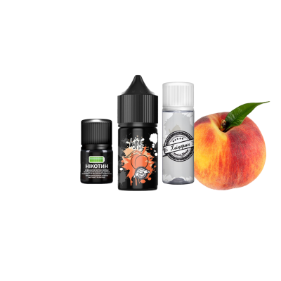 Набор для самозамеса Hype Kit Peach (Персик, 50 мг, 30 мл)