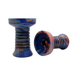 Глиняна чаша Lavart Caldera Alcedo (помаранчевий із синім)