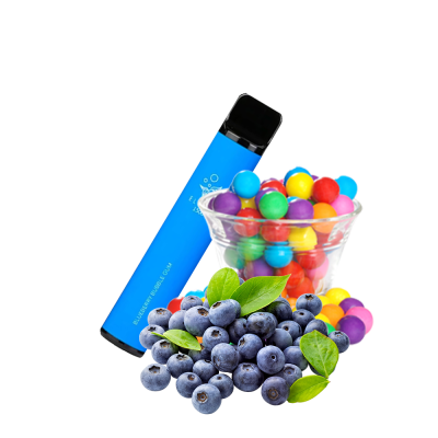 Elf Bar 1500 Blueberry Bubble gum (Чорниця Жуйка) Одноразовий POD