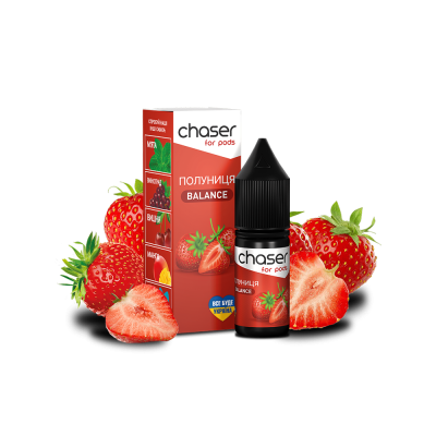 Рідина Chaser Strawberry Balance (Полуниця, 60 мг, 10 мл)