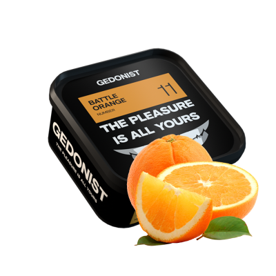 Тютюн Gedonist №11 Battle Orange (Апельсин, 200 г)