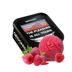 Тютюн Gedonist №18 Raspberry sorbet (Малиновий Сорбет, 200 г)