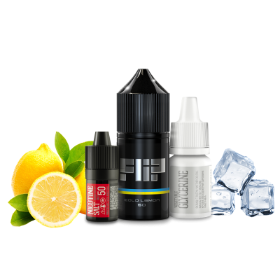 Набір для самозамішування Flip salt Cold Lemon (Крижаний Лимон, 50 мг, 30 мл)