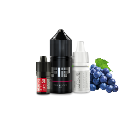 Набір для самозамішування Flip salt Red Grape (Червоний Виноград, 50 мг, 30 мл)