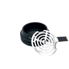 Стабілізатор жару Tactical HMD 9E418 OP Black з кришкою (Чорний, Антипригарне покриття)