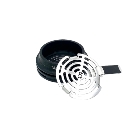 Стабілізатор жару Tactical HMD 9E418 OP Black з кришкою (Чорний, Антипригарне покриття) 22015 Стабілізатор жару Tactical HMD 9E418 OP Black з кришкою (Чорний, Антипригарне покриття)