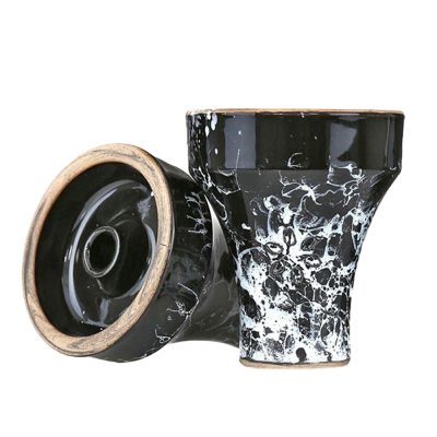 Глиняна чаша Solaris Styx (Чорна глазур)