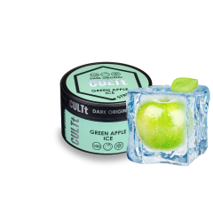 Тютюн CULTt Strong DS100 Green Apple Ice (зелене яблуко, лід, 100 г)