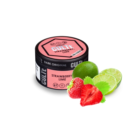 Тютюн CULTt Strong DS67 Strawberry Lime (Полуниця Лайм, 100 г)