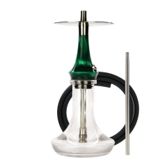 Кальян Totem Hookah Monolit Micra Emerald green (Зелений, повний комплект)