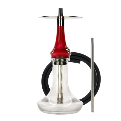 Кальян Totem Hookah Monolit Micra Sangria Red (Червоний, повний комплект)