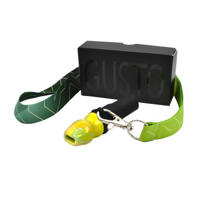 Персональний мундштук із кераміки Gusto Yellow (Жовтий)