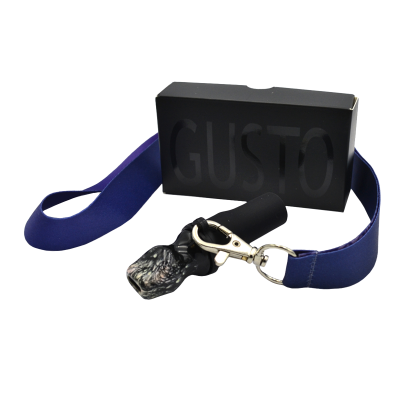 Персональний мундштук із кераміки Gusto Black White (Білий з чорним) 22126 Персональний мундштук із кераміки Gusto Black White (Білий з чорним)