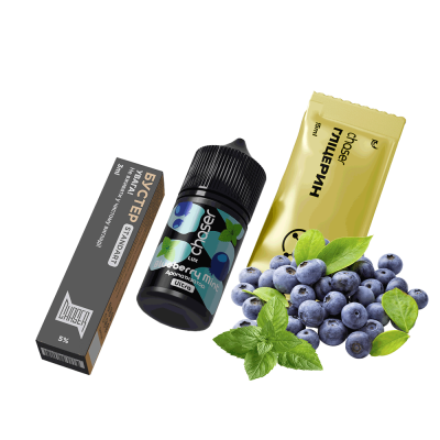 Набір для самозамішування Chaser Lux Blueberry Mint Ultra (Чорниця М'ята, 50 мг, 30 мл)