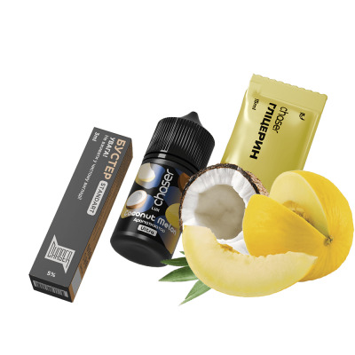 Набір для самозамішування Chaser Lux Coconut Melon Ultra (Кокос Диня, 50 мг, 30 мл)