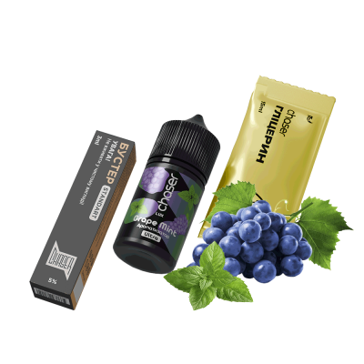 Набір для самозамішування Chaser Lux Grape Mint Ultra (Виноград М'ята, 50 мг, 30 мл)