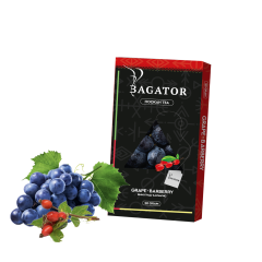 Кальянна чайна суміш Bagator Hookah Tea Grape Barberry (Виноград Барбарис, 50 ​​г)